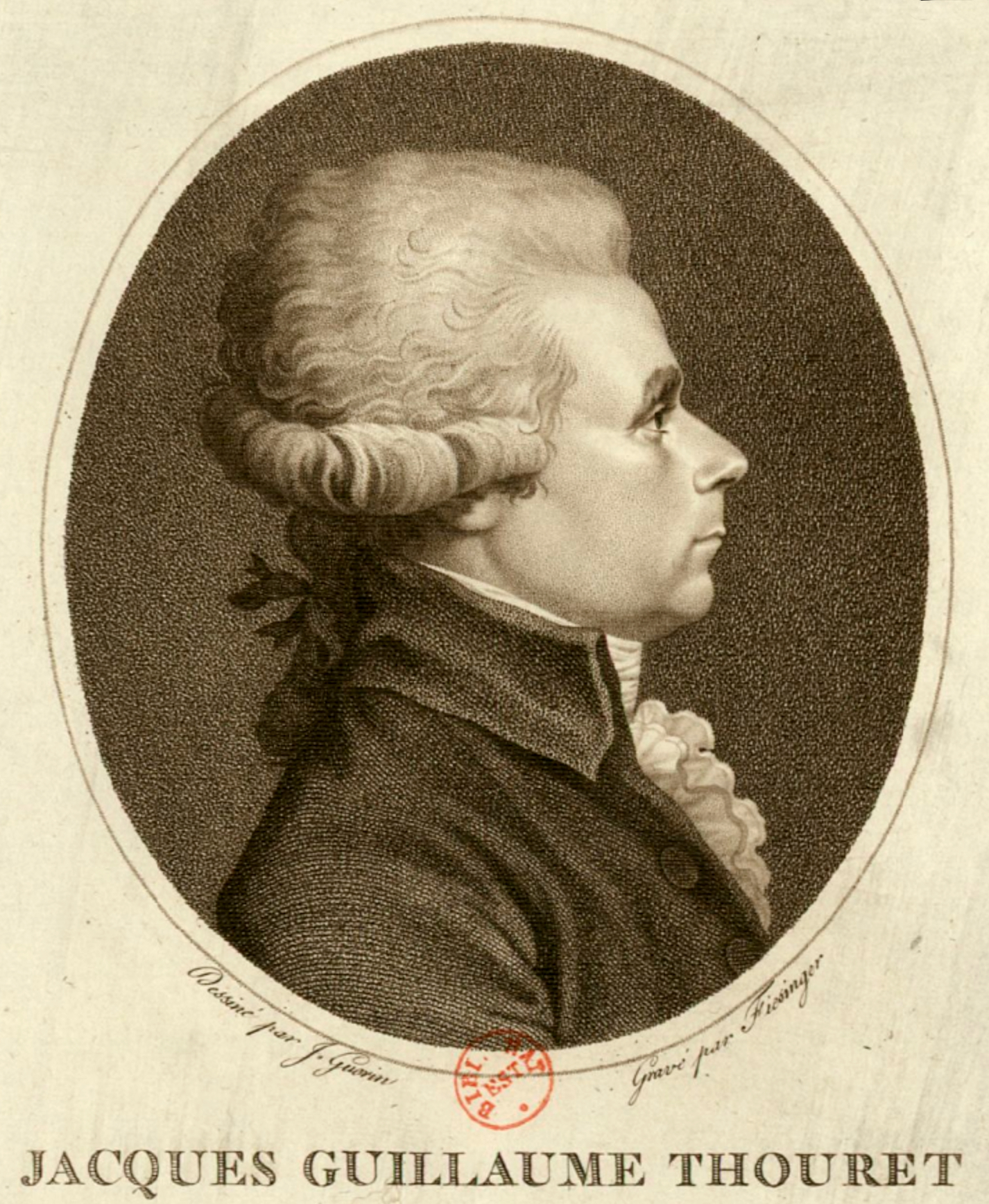 La loi de 1790 doit beaucoup à Jacques Guillaume Thouret. Source : Gallica, BNF
