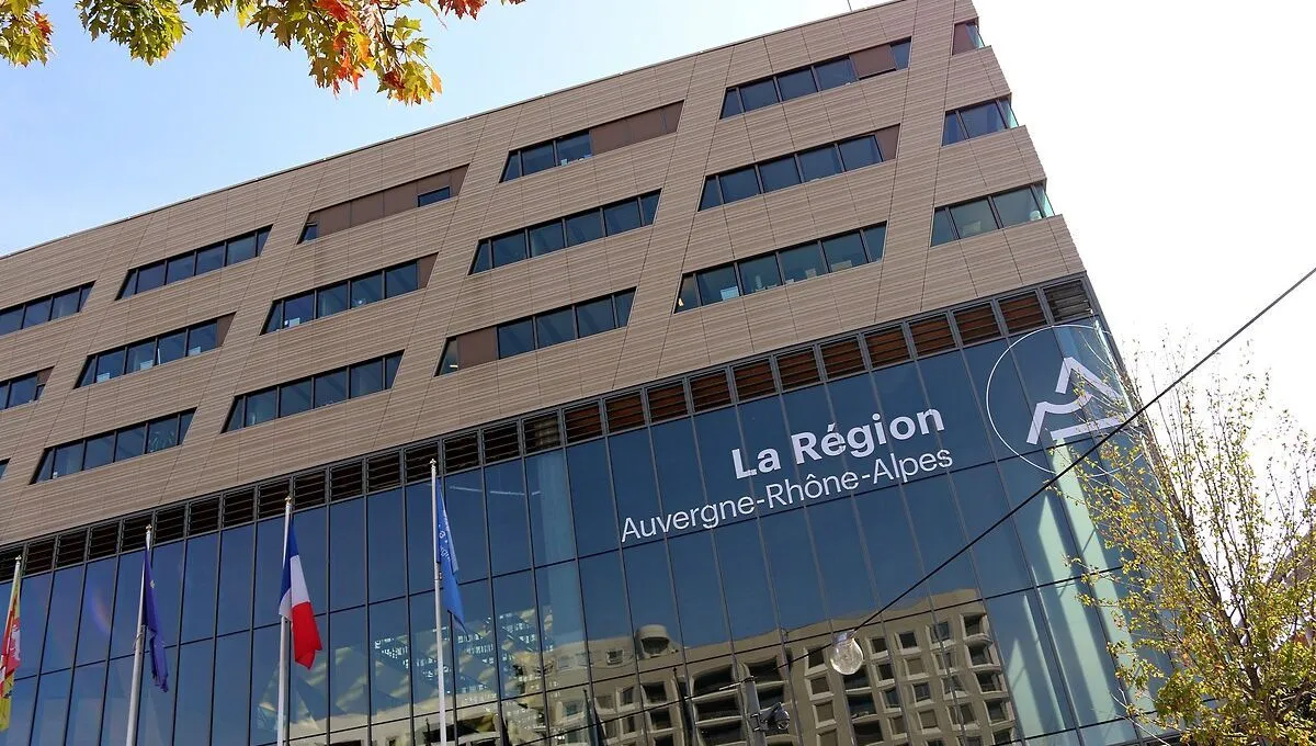 Le siège de la Région Auvergne Rhône-Alpes a coûté plus de 150 millions d’euros.