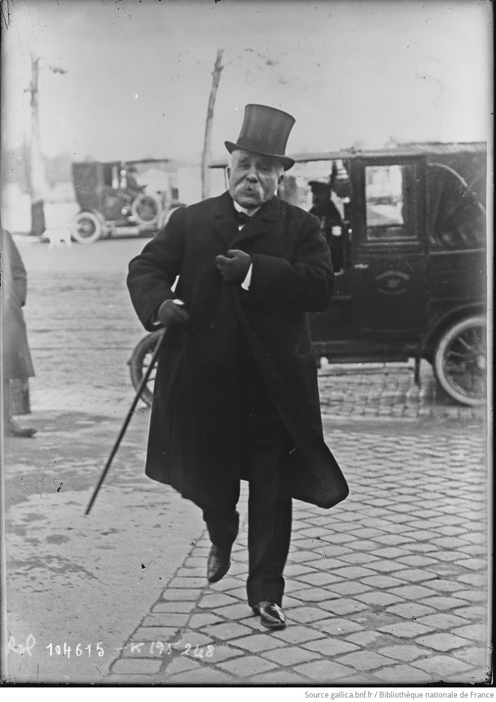 Georges Clémenceau, en 1905. Source : Gallica.